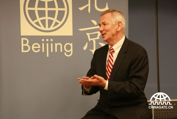 China Development Gateway interviewed Andrew Steer, World Bank's special envoy for climate change, in Beijing on Nov. 7. 