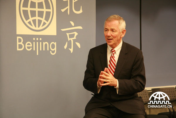 China Development Gateway interviewed Andrew Steer, World Bank's special envoy for climate change, in Beijing on Nov. 7. 