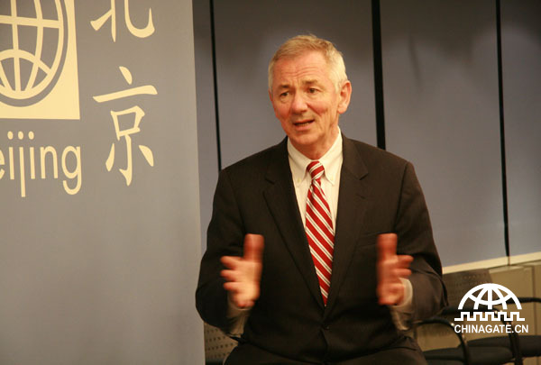 China Development Gateway interviewed Andrew Steer, World Bank's special envoy for climate change, in Beijing on Nov. 7. 