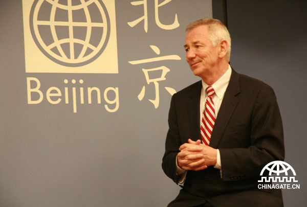 China Development Gateway interviewed Andrew Steer, World Bank's special envoy for climate change, in Beijing on Nov. 7. 