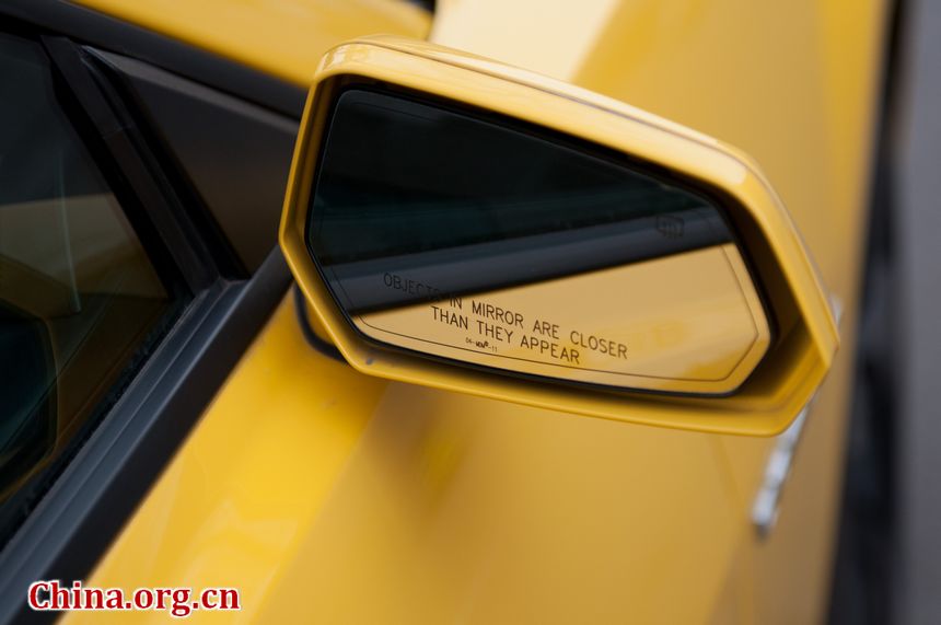 A Chevy Camaro, the one acts as Bumblebee in film Transformers, is found at the China Central Television (CCTV)&apos;s Media Center, the press center for the country&apos;s National People&apos;s Congress (NPC) [China.org.cn]