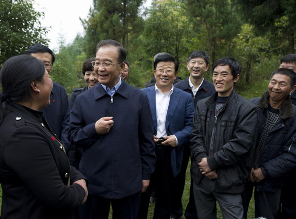 Premier Wen stresses poverty alleviation in SW China