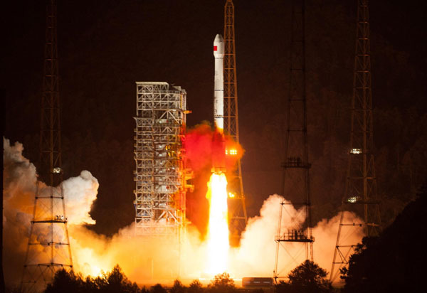 China launches satellite for navigation