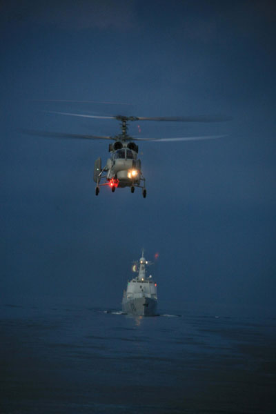 In line with UN resolutions, China dispatched naval ships to conduct escort operations in the Gulf of Aden and waters off Somalia on Dec 26, 2008.