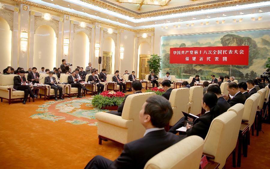 (CPC CONGRESS) CHINA-BEIJING-CPC CONGRESS-DELEGATIONS-DISCUSSION (CN)