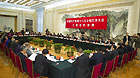 Jiangxi delegation to the 18th National Congress of the Communist Party of China (CPC) hold a panel discussion in Beijing, capital of China, Nov. 9, 2012.