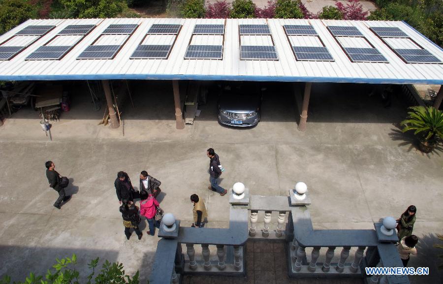 #CHINA-ZHEJIANG-NINGBO-HOMEMADE PHOTOVOLTAIC POWER STATION (CN)