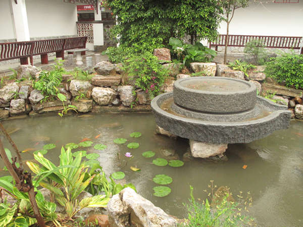 A lotus pond in Lujia New Village [CnDG by Jiao Meng]