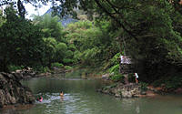 Located in the northeast part of Guangxi Autonomous Region, the ancient town of Huangyao has buildings in the Ming Dynasty (1368-1644) style. It was selected as one of top 50 must-go attractions for foreigners by a Chinese newspaper in 2007.