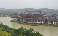 The Garden Expo Park in Guilin, with an area of 903,300 square meters, embodies the designing ideas of green, ecology, humanity, and harmony. Several styles of gardening and horticulture, as well as unique local landscapes from 14 regions and cities in Guangxi are displayed in the garden