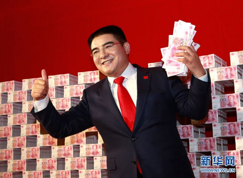 Chen Guangbiao, one of China's 400 richest people, penned an article in the Chinese-language Global Times newspaper headlined: 'I intend to buy the New York Times, please don't take it as a joke.' [photo / Xinhua]