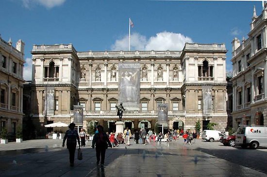 Royal Academy of Arts, London, one of the 'top 10 academies of fine arts in the world' by China.org.cn.