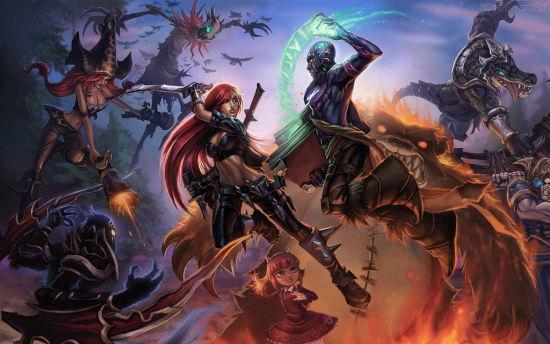 'League of Legends', one of the 'top 10 free online games with highest revenues' by China.org.cn. 