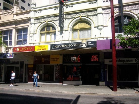 Perth, Australia, one of the 'top 10 red-light districts in the world' by China.org.cn.