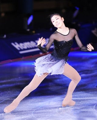 Kim Yuna, one of the 'top 15 beautiful female athletes in Sochi' by China.org.cn.