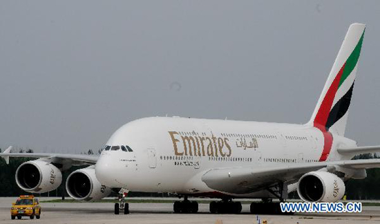 Emirates, one of the 'top 10 safest airlines in the world' by China.org.cn.