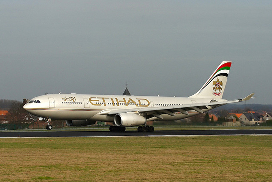 Etihad Airways, one of the 'top 10 safest airlines in the world' by China.org.cn.