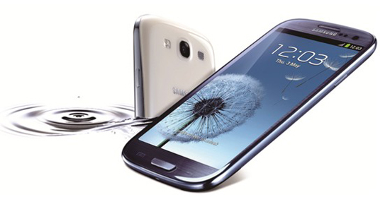 Samsung Galaxy S3, one of the 'top 10 smartphones with best cameras' by China.org.cn.