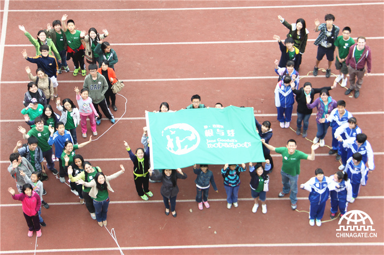 On April 19, students from Roots and Shoots program of several international schools and local schools met in Beijing for the first time in The British School of Beijing. 