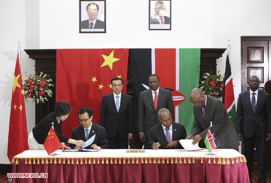 China, Kenya signs deal on East African railway
