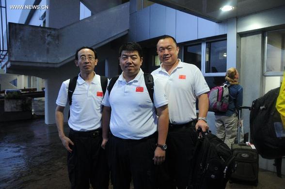 Chinese disease control experts arrive in Sierra Leone