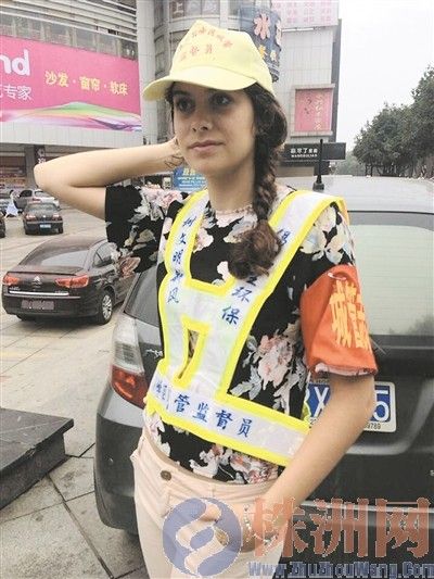 The British urban mangment supervisor in Zhuzhou, Hunan Province. [Photo: zhuzhouwang.com]