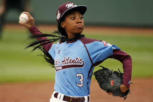 Mo'ne Davis, one of the 'Top 10 most influential teens of 2014' by China.org.cn