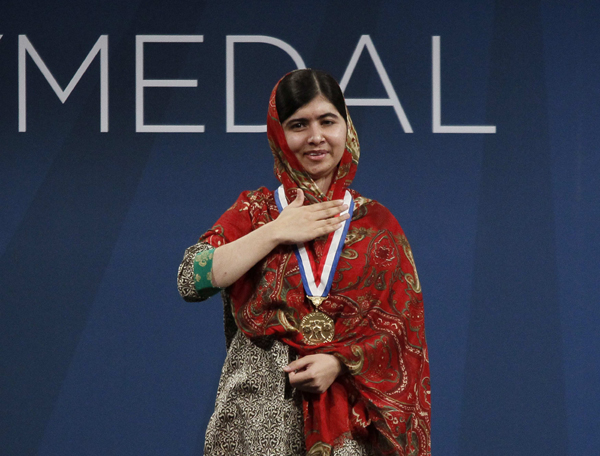 Noble prize winner Malala renews call for education for all