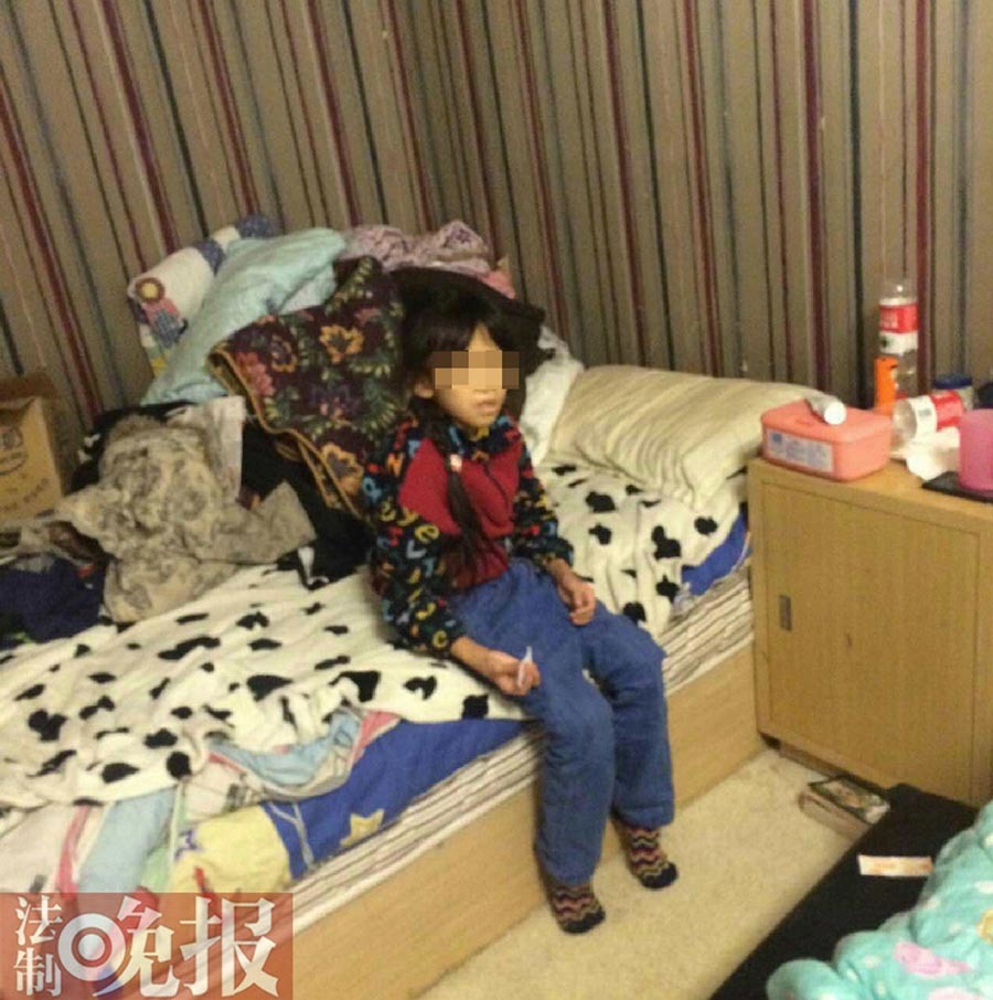 Beijing police are trying to trace a foreign man said to have 'adopted' 11 children over the past 10 years, amid fears that they have been abused.[Photo/Legal Evening News]