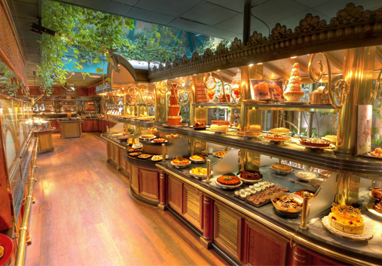 Les Grands Buffets, one of the 'top 10 luxury buffets in the world' by China.org.cn.
