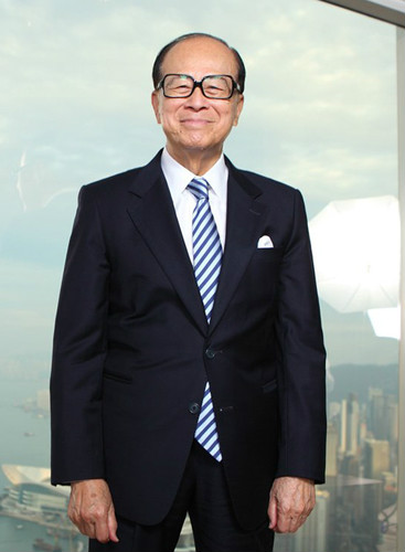 Li Ka-shing, one of the 'Top 10 richest Chinese in the world in 2015' by China.org.cn. 