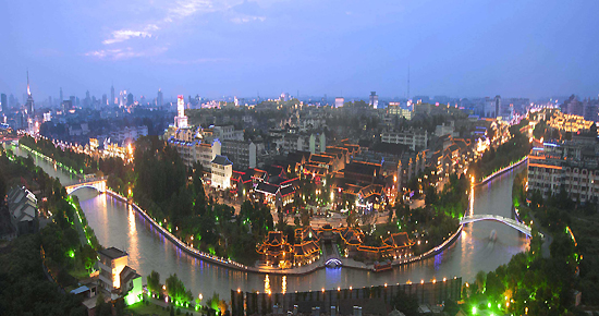 Yangzhou, Jiangsu Province, one of the 'top 10 cleanest cities in China' by China.org.cn.