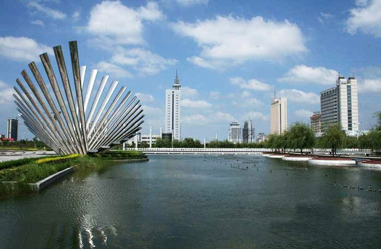 Binzhou, Shandong Province, one of the 'top 10 cleanest cities in China' by China.org.cn.