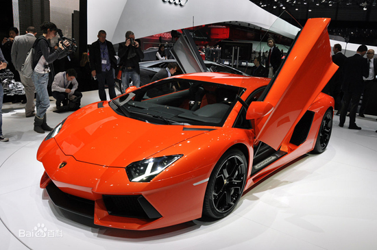 Aventador, one of the 'top 10 fastest cars in the world' by China.org.cn.