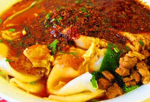 Biangbiang Noodles, one of the 'Top 10 renowned Chinese noodles' by China.org.cn. 