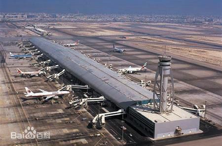 Dubai International Airport, one of the 'top 10 world's busiest passenger airports' by China.org.cn.
