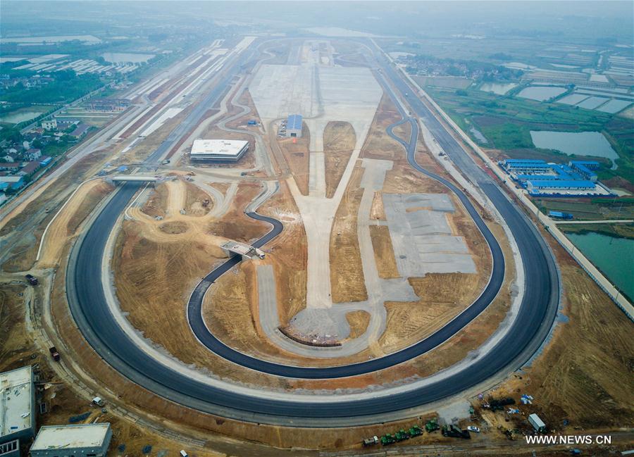 Test tracks built by Chinese company 