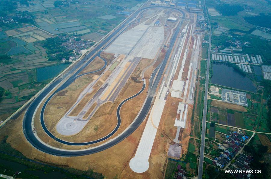 Test tracks built by Chinese company 