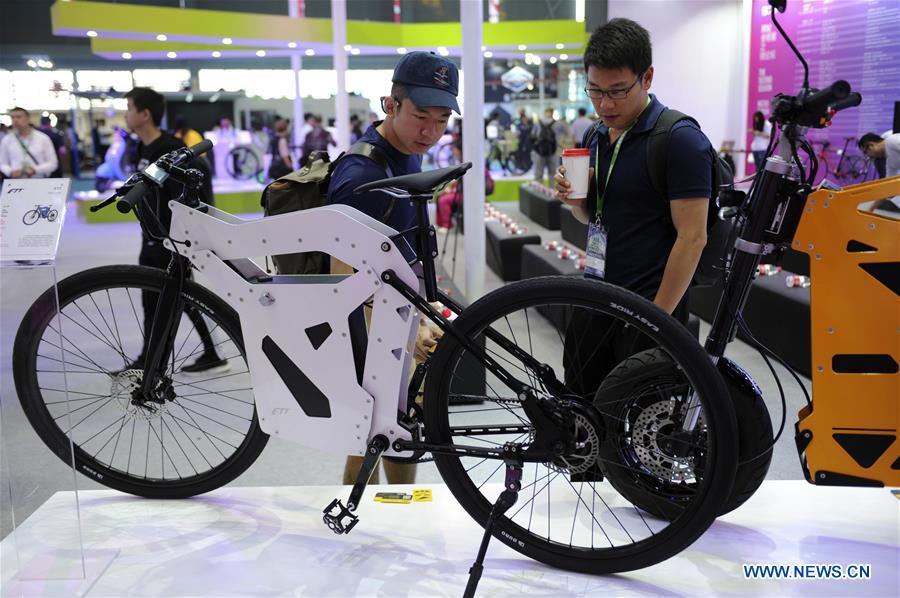 Bicycle-themed expo kicks off in Shanghai