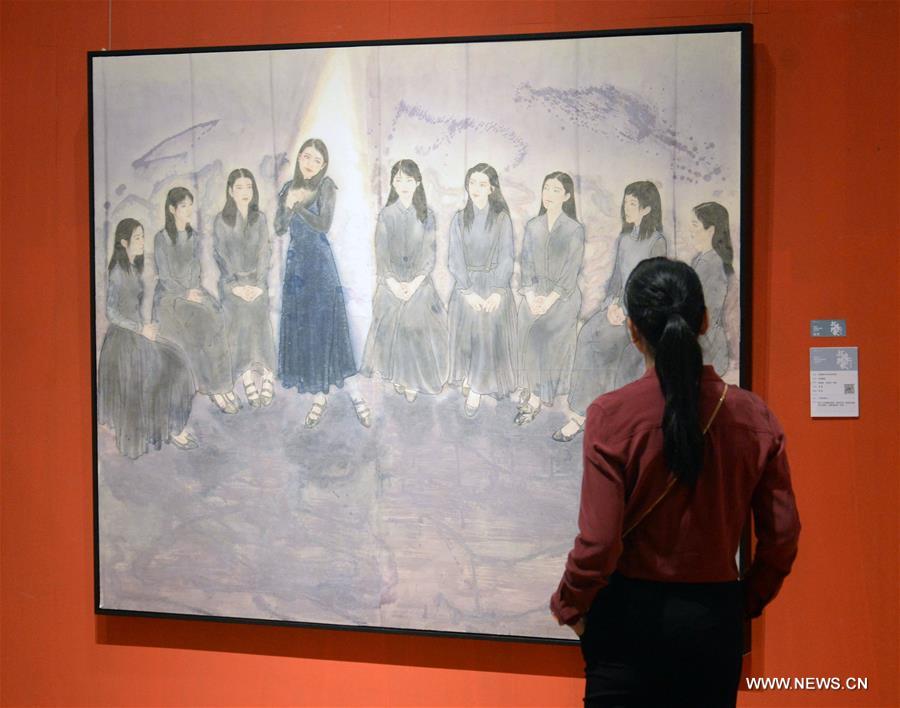 Graduates' artworks exhibited in E China's Hangzhou