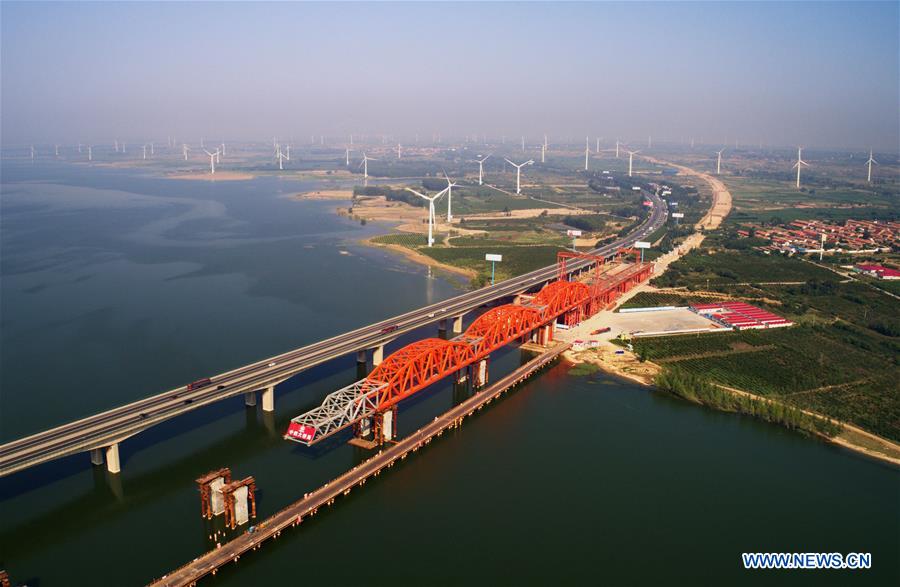 CHINA-BEIJING-ZHANGJIAKOU-HIGH-SPEED RAILWAY-CONSTRUCTION (CN)