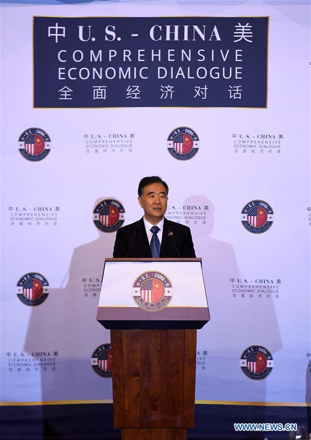 U.S.-CHINA-ECONOMIC DIALOGUE