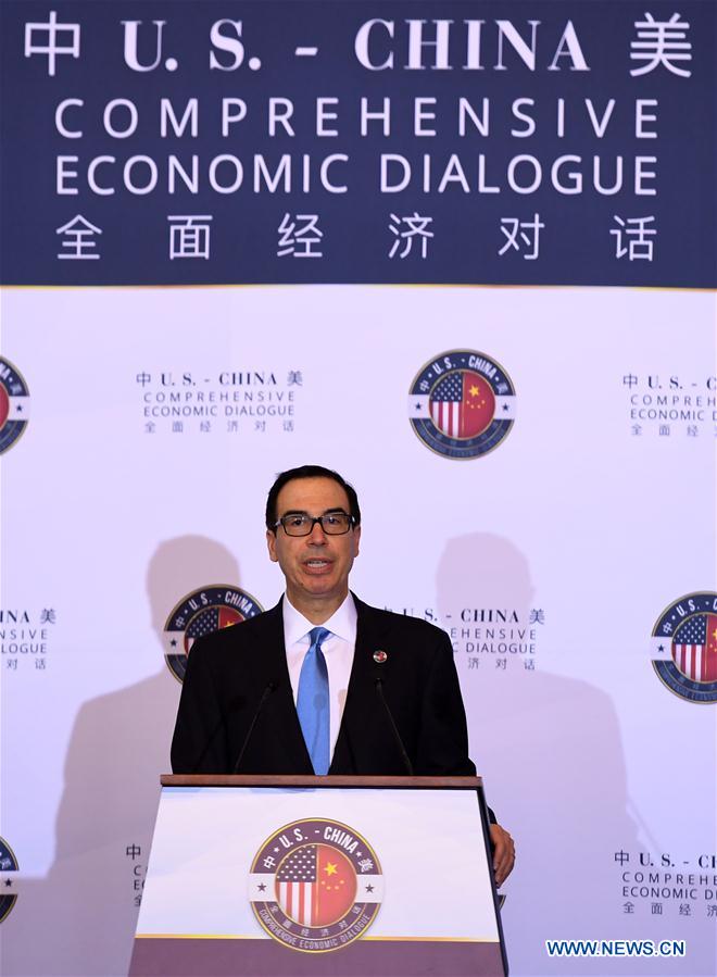 U.S.-CHINA-ECONOMIC DIALOGUE
