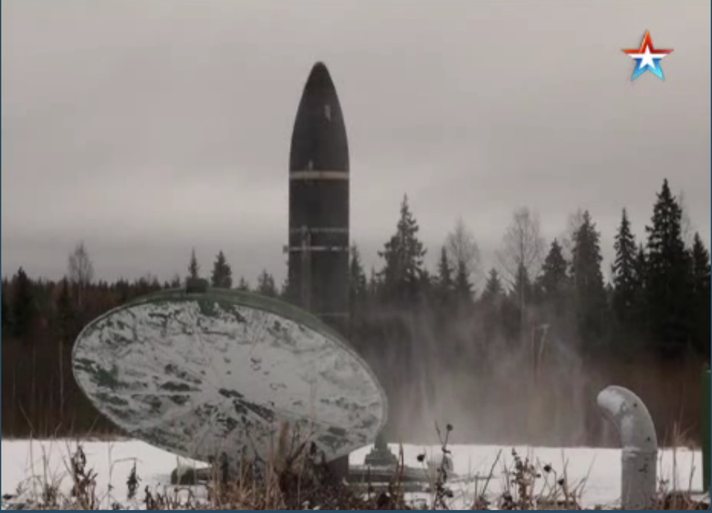 核长剑出鞘:“白杨-M”导弹试射恐怖瞬间