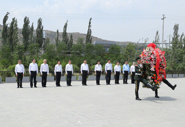 习近平参观晋绥边区革命纪念馆：用战争年代的吕梁精神激励人民为民族复兴而奋斗