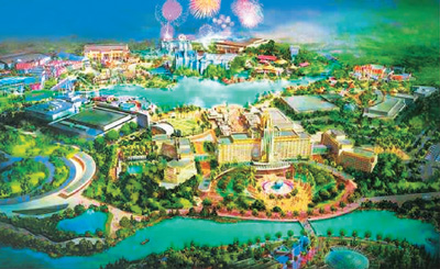 主题乐园瞄上中国市场 '家门口'乐园游选择将更多